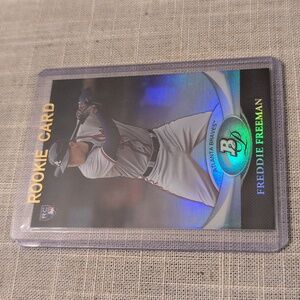 2011 Bowman Platinum Freddie Freeman Rookie Card Braves Dodgers